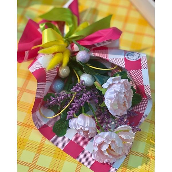 BOUQUET FIORI E CIOCCOLATINI