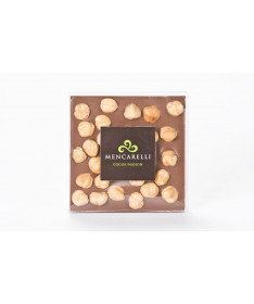 MENCARELLI CIOC. AL LATTE E NOCCIOLE 80G